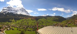 Archiv Foto Webcam Grindelwald: Panoramablick vom Hotel Belvedere 13:00