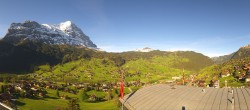 Archiv Foto Webcam Grindelwald: Panoramablick vom Hotel Belvedere 07:00