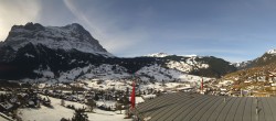 Archiv Foto Webcam Grindelwald: Panoramablick vom Hotel Belvedere 09:00