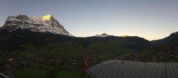 Archiv Foto Webcam Grindelwald: Panoramablick vom Hotel Belvedere 05:00