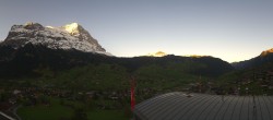 Archiv Foto Webcam Grindelwald: Panoramablick vom Hotel Belvedere 06:00