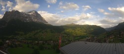 Archiv Foto Webcam Grindelwald: Panoramablick vom Hotel Belvedere 05:00