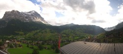 Archiv Foto Webcam Grindelwald: Panoramablick vom Hotel Belvedere 17:00