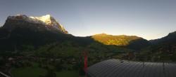 Archiv Foto Webcam Grindelwald: Panoramablick vom Hotel Belvedere 05:00