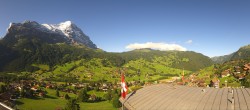 Archiv Foto Webcam Grindelwald: Panoramablick vom Hotel Belvedere 07:00