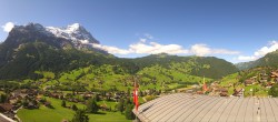 Archiv Foto Webcam Grindelwald: Panoramablick vom Hotel Belvedere 09:00