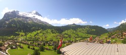Archiv Foto Webcam Grindelwald: Panoramablick vom Hotel Belvedere 11:00