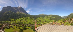 Archiv Foto Webcam Grindelwald: Panoramablick vom Hotel Belvedere 04:00