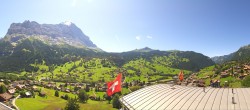 Archiv Foto Webcam Grindelwald: Panoramablick vom Hotel Belvedere 08:00