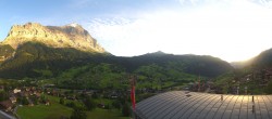 Archiv Foto Webcam Grindelwald: Panoramablick vom Hotel Belvedere 14:00