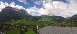Archiv Foto Webcam Grindelwald: Panoramablick vom Hotel Belvedere 09:00