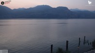 Archiv Foto Webcam Brenzone Seeblick 19:00