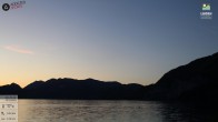 Archived image Webcam Lake Wolfgangsee 19:00