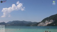 Archiv Foto Webcam Wolfgangsee 13:00