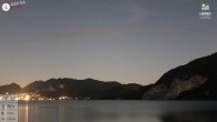 Archiv Foto Webcam Wolfgangsee 23:00