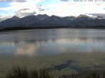 Archived image Webcam at Hopfen am See: Restaurant Fischerhütte 06:00