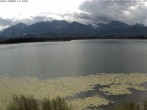 Archiv Foto Webcam Hopfensee: Restaurant Fischerhütte 14:00