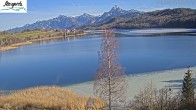 Archiv Foto Webcam Weißensee bei Füssen 13:00