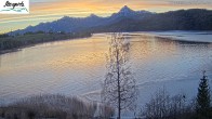 Archiv Foto Webcam Weißensee bei Füssen 06:00