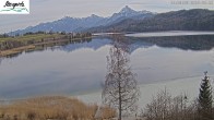 Archived image Webcam Weissensee - Füssen 11:00