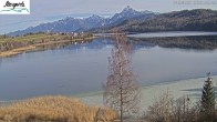 Archived image Webcam Weissensee - Füssen 13:00