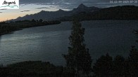 Archived image Webcam Weissensee - Füssen 22:00