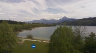 Archived image Webcam Hotel at Weissensee 13:00