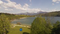 Archived image Webcam Hotel at Weissensee 15:00