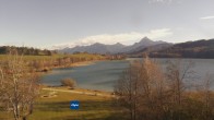 Archived image Webcam Hotel at Weissensee 11:00