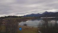 Archived image Webcam Hotel at Weissensee 09:00