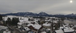 Archiv Foto Webcam Hopfensee - Blick Richtung Skigebiet Reutte-Hahnenkamm 11:00