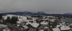 Archiv Foto Webcam Hopfensee - Blick Richtung Skigebiet Reutte-Hahnenkamm 13:00