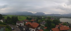 Archiv Foto Webcam Hopfensee - Blick Richtung Skigebiet Reutte-Hahnenkamm 05:00