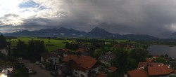 Archiv Foto Webcam Hopfensee - Blick Richtung Skigebiet Reutte-Hahnenkamm 07:00