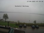 Archiv Foto Webcam Blick vom Seehotel Hartung auf den Hopfensee 07:00