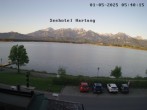 Archived image Webcam View from Seehotel Hartung to Hopfensee 05:00
