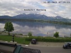 Archiv Foto Webcam Blick vom Seehotel Hartung auf den Hopfensee 07:00