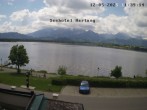 Archiv Foto Webcam Blick vom Seehotel Hartung auf den Hopfensee 11:00