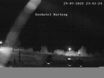Archived image Webcam View from Seehotel Hartung to Hopfensee 23:00
