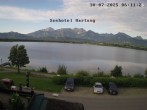 Archived image Webcam View from Seehotel Hartung to Hopfensee 06:00