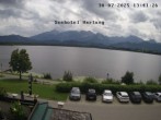 Archived image Webcam View from Seehotel Hartung to Hopfensee 13:00