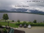 Archiv Foto Webcam Blick vom Seehotel Hartung auf den Hopfensee 07:00