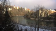 Archiv Foto Webcam Füssen: Blick auf den Lech 13:00