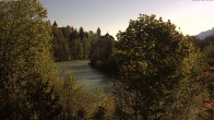 Archived image Webcam View Lech in Füssen 07:00