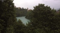 Archiv Foto Webcam Füssen: Blick auf den Lech 19:00