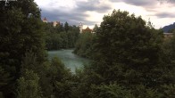 Archived image Webcam View Lech in Füssen 05:00