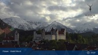 Archiv Foto Webcam Hohes Schloss in Füssen 18:00