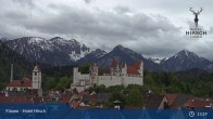 Archiv Foto Webcam Hohes Schloss in Füssen 12:00