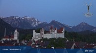 Archived image Webcam Füssen: High Palace 04:00