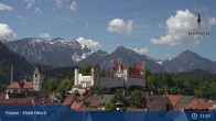 Archived image Webcam Füssen: High Palace 10:00